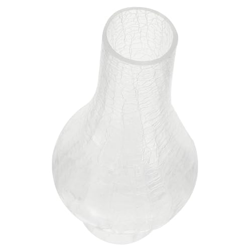 Homoyoyo 1 Stück Retro Lampenschirm Wandlampen Abdeckung Dekoratives Accessoire für Innenbeleuchtung Transparent mit Riss Design Öffnung für Stilvolle Wandlampen von Homoyoyo