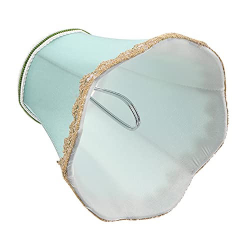 Homoyoyo 1 Stück Stoff Lampenschirm Ersatz für Tischlampe Stehlampe Nachttischlampe Langlebig für Innenräume Geeignet Premium Textilmaterial Grün von Homoyoyo