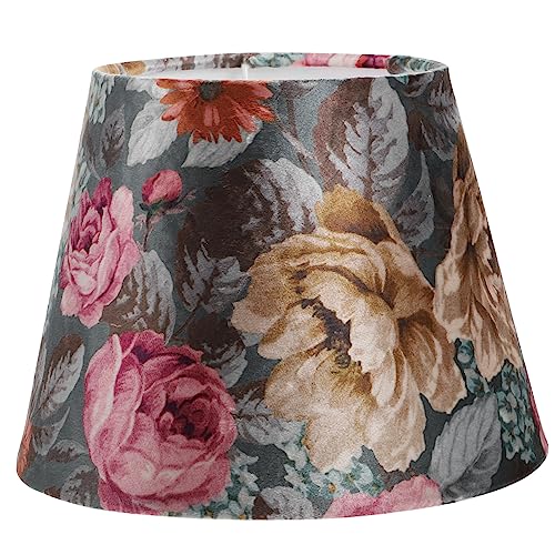 Homoyoyo 1 Stück Vielseitiger Blumen Lampenschirm Hochwertigem Stoff Dekorative Tischlampe für Stimmungsvolles Licht Wohnräumen und Schlafzimmern von Homoyoyo