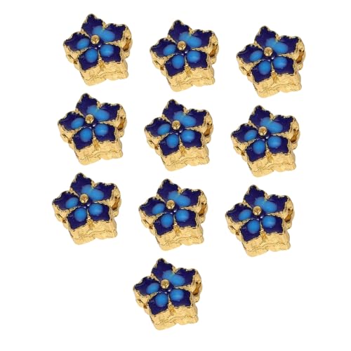 Homoyoyo 10 Stück Doppelseitige Fünfblättrige Blumen emaille Spacer Perlen für DIY Schmuckherstellung Langlebige Legierung Glatte Oberfläche zum Basteln von Ohrringen und Armbändern Homoyoyo 10 Stück Doppelseitige Fünfblättrige Blumen emaille Spacer Perlen für DIY Schmuckherstellung Langlebige Legierung Glatte Oberfläche zum Basteln von Ohrringen und Armbändern von Homoyoyo