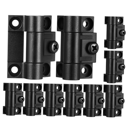 Homoyoyo 10 Stück Einstellbares Dämpfungsscharnier Scharniere Türscharnierwerkzeug Federtürscharnier Torscharnier Schranktürscharnier Kleines Scharnier Drehmomentscharnier Schwarz Homoyoyo 10 Stück Einstellbares Dämpfungsscharnier Scharniere Türscharnierwerkzeug Federtürscharnier Torscharnier Schranktürscharnier Kleines Scharnier Drehmomentscharnier Schwarz von Homoyoyo