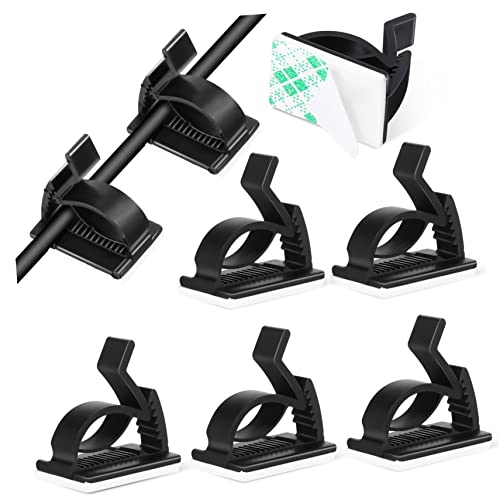Homoyoyo 10 Stück Kabelhalter Teilig Selbstklebend Langlebiger Kabel Organizer Clip für Ladekabel USB Netz und Computerkabel Vielseitig Einsetzbar für Schreibtisch Küche und Büro Homoyoyo 10 Stück Kabelhalter Teilig Selbstklebend Langlebiger Kabel Organizer Clip für Ladekabel USB Netz und Computerkabel Vielseitig Einsetzbar für Schreibtisch Küche und Büro von Homoyoyo
