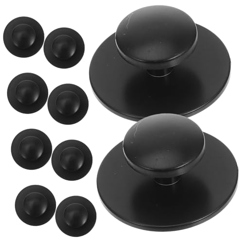 Homoyoyo 10 Stück Selbstklebender Möbelknauf Rund Einfacher Griff ohne Bohren Klebegriff für Schränke Glas Spiegeltüren Moderner Klebegriffe für Schrank und Garderobe Homoyoyo 10 Stück Selbstklebender Möbelknauf Rund Einfacher Griff ohne Bohren Klebegriff für Schränke Glas Spiegeltüren Moderner Klebegriffe für Schrank und Garderobe von Homoyoyo