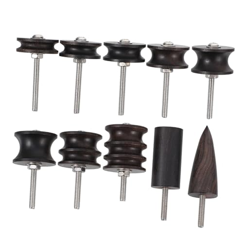 Homoyoyo 10 Stück Teiliges Burnishing Head aus Poliertem Langlebiges DIY Leder Bearbeitungswerkzeug Verschiedene für Glatte Kanten und Professionelle Poliereffekte Kompatibel mit Homoyoyo 10 Stück Teiliges Burnishing Head aus Poliertem Langlebiges DIY Leder Bearbeitungswerkzeug Verschiedene für Glatte Kanten und Professionelle Poliereffekte Kompatibel mit von Homoyoyo