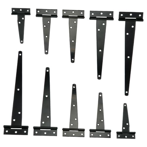 Homoyoyo 10 Stück Teiliges Dreiecksscharnier aus Verzinktem Eisen Korrosionsbeständig Robuste Türbeschläge Einfach zu Montieren Geeignet für Türen und Gartentore Homoyoyo 10 Stück Teiliges Dreiecksscharnier aus Verzinktem Eisen Korrosionsbeständig Robuste Türbeschläge Einfach zu Montieren Geeignet für Türen und Gartentore von Homoyoyo