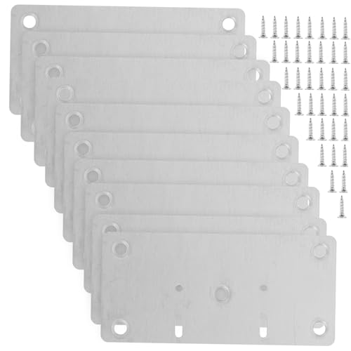 Homoyoyo 10 Stück Teiliges Edelstahl Scharnier Reparaturplatten mit Schrauben Robuste Mending Plates für Küchenschränke Möbel und Türen Einfache Montage Langlebig und Widerstandsfähig für Homoyoyo 10 Stück Teiliges Edelstahl Scharnier Reparaturplatten mit Schrauben Robuste Mending Plates für Küchenschränke Möbel und Türen Einfache Montage Langlebig und Widerstandsfähig für von Homoyoyo