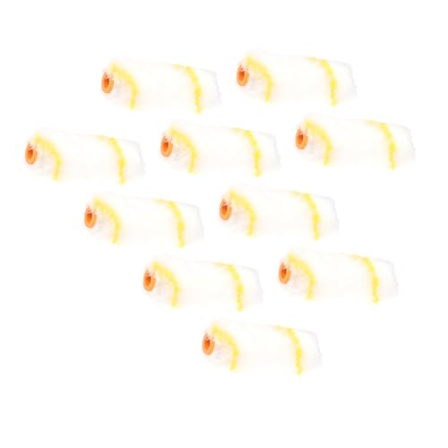 Homoyoyo 10 Stück Teiliges Farbroller Polyester Langlebige Farbwalzen für Wandfarbe Geeignet für Wasser Ölbasierte Lacke für Glatte Oberflächen Wie Wände Türen Schränke und Treppen Homoyoyo 10 Stück Teiliges Farbroller Polyester Langlebige Farbwalzen für Wandfarbe Geeignet für Wasser Ölbasierte Lacke für Glatte Oberflächen Wie Wände Türen Schränke und Treppen von Homoyoyo