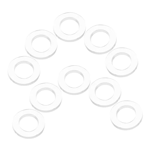 Homoyoyo 10 Stück Teiliges Gummi Dichtungsringe für Brauseschlauch Wasserdichte Unterlegscheiben Duschschlauch Dichtung Langlebig Leicht zu Installieren Homoyoyo 10 Stück Teiliges Gummi Dichtungsringe für Brauseschlauch Wasserdichte Unterlegscheiben Duschschlauch Dichtung Langlebig Leicht zu Installieren von Homoyoyo