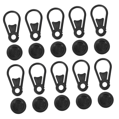Homoyoyo 10 Stück Teiliges Hochleistungs outdoor plane clips Robuste Zelt Sonnenschutz befestigungsklammern Wetterbeständige Leichte Fixierclips für Camping Wandern Vielseitig Einsetzbar von Homoyoyo
