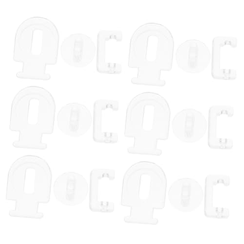 Homoyoyo 10 Stück Teiliges Kleine Acrylverschluss Hasps für Schmuckschatullen Langlebiger Transparenter Schmuckkasten Riegel mit Einfacher Montage Geeignet für Aufbewahrungsboxen und von Homoyoyo