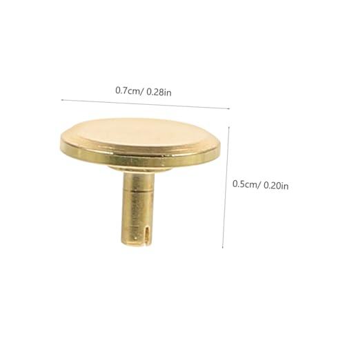 Homoyoyo 10 Stück Teiliges Kupfer Sekundenzeiger Uhrdeckel Schützendes Design zur Uhrenreparatur Kompatibel mit Quarz und Wanduhren Einfach zu Montieren Vielseitig für Verschiedene Homoyoyo 10 Stück Teiliges Kupfer Sekundenzeiger Uhrdeckel Schützendes Design zur Uhrenreparatur Kompatibel mit Quarz und Wanduhren Einfach zu Montieren Vielseitig für Verschiedene von Homoyoyo