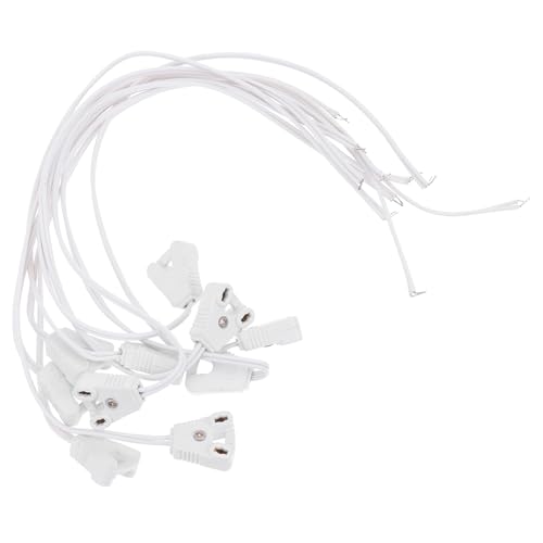 Homoyoyo 10 Stück Teiliges LED Lichtrohr Anschlusskabel Kabelverbindung für Deckenleuchten Wandbeleuchtung Robustes Material Einfache Installation Geeignet für Lichtboxen und LED Röhren Homoyoyo 10 Stück Teiliges LED Lichtrohr Anschlusskabel Kabelverbindung für Deckenleuchten Wandbeleuchtung Robustes Material Einfache Installation Geeignet für Lichtboxen und LED Röhren von Homoyoyo