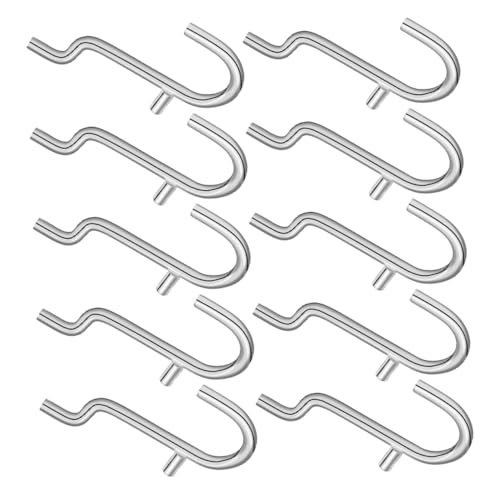 Homoyoyo 10 Stück Teiliges Lochwandhaken Robuste Metallhaken für Werkzeughalter und Regal Vielseitige Aufbewahrungslösung für Garage und Supermarktregale Schwere Lasten Tragend Verarbeitet Homoyoyo 10 Stück Teiliges Lochwandhaken Robuste Metallhaken für Werkzeughalter und Regal Vielseitige Aufbewahrungslösung für Garage und Supermarktregale Schwere Lasten Tragend Verarbeitet von Homoyoyo