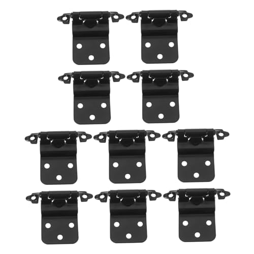 Homoyoyo 10 Stück Teiliges Möbel Türscharnier aus Rostfreiem Eisen Drehbar Verstärkt Tragfähig Anti rost Beschichtung Geeignet für Schrank Lagertüren Langlebig und Geräuscharm Homoyoyo 10 Stück Teiliges Möbel Türscharnier aus Rostfreiem Eisen Drehbar Verstärkt Tragfähig Anti rost Beschichtung Geeignet für Schrank Lagertüren Langlebig und Geräuscharm von Homoyoyo