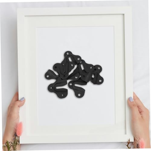 Homoyoyo 10 Stück Teiliges Möbel-bilderrahmen-halter Schrauben in Sand-schwarz Interlockende Aufhänger für Spiegel und Fotos Stabile Wandbefestigung Einfache Montage Vielseitig für Galerie Homoyoyo 10 Stück Teiliges Möbel-bilderrahmen-halter Schrauben in Sand-schwarz Interlockende Aufhänger für Spiegel und Fotos Stabile Wandbefestigung Einfache Montage Vielseitig für Galerie von Homoyoyo
