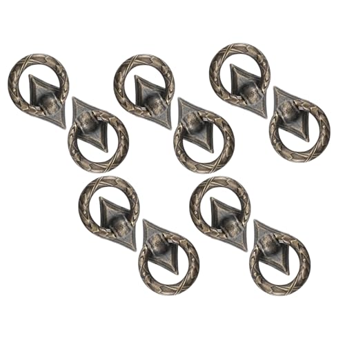 Homoyoyo 10 Stück Teiliges Möbelknöpfe aus Langlebigem Material Einzeln Montierbare Schrankgriffe mit Single hole design Geeignet für Kommoden Kleiderschränke und Vielseitige von Homoyoyo