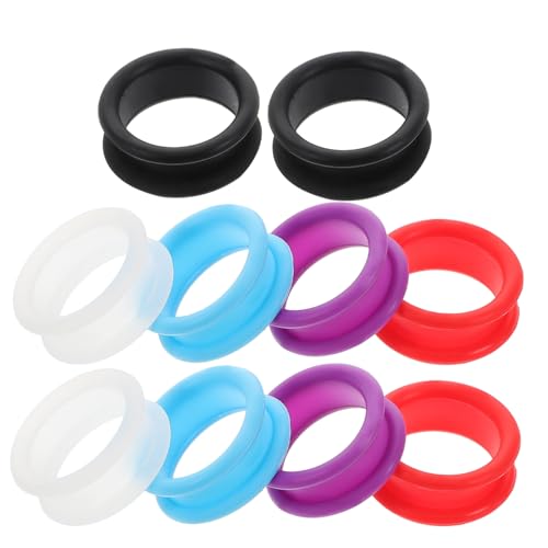 Homoyoyo 10 Stück Teiliges Silikon Finger Ringe für Scheren Schutz Ringe Bunt Kompatibel mit Friseurscheren Haustierpflege Haushaltsscheren Fingerermüdung Erhöht Arbeitseffizienz Einfach von Homoyoyo