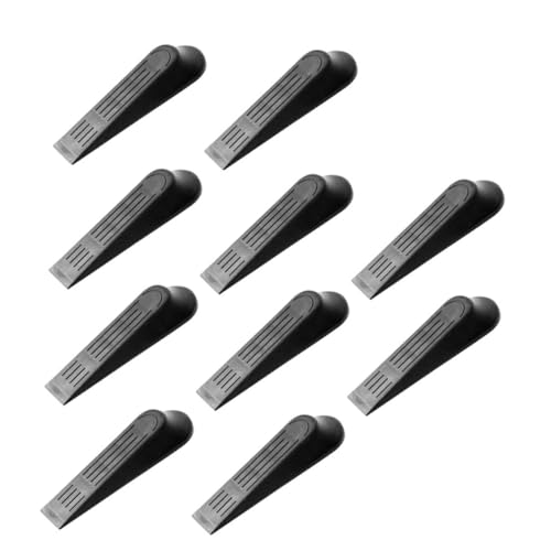 Homoyoyo 10 Stück Teiliges Türstopper Kunststoff Rutschfestes Türpuffer mit Geriffelter Unterseite Schräges Design für Sicheren Halt Schützt Wände und Türen für Büro Zuhause und Homoyoyo 10 Stück Teiliges Türstopper Kunststoff Rutschfestes Türpuffer mit Geriffelter Unterseite Schräges Design für Sicheren Halt Schützt Wände und Türen für Büro Zuhause und von Homoyoyo