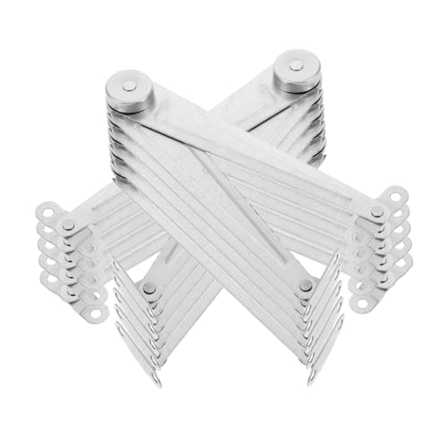 Homoyoyo 10 Stück Teiliges Verstellbares Möbelstützgestänge aus Langlebigem Metall Rostfrei Praktische Schrankstütze mit Einfacher Montage und Variabler Geeignet für Vielfältige Möbeltypen Homoyoyo 10 Stück Teiliges Verstellbares Möbelstützgestänge aus Langlebigem Metall Rostfrei Praktische Schrankstütze mit Einfacher Montage und Variabler Geeignet für Vielfältige Möbeltypen von Homoyoyo