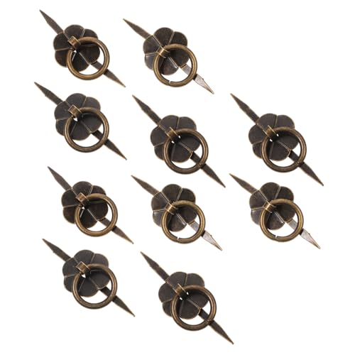 Homoyoyo 10 Stück Teiliges Vintage Schubladengriffe aus Robuste U förmige Küchenschrankgriffe Polierte Kommodenknöpfe mit Glatter Oberfläche Einfache Montage Vielseitig für Schrank und Homoyoyo 10 Stück Teiliges Vintage Schubladengriffe aus Robuste U förmige Küchenschrankgriffe Polierte Kommodenknöpfe mit Glatter Oberfläche Einfache Montage Vielseitig für Schrank und von Homoyoyo