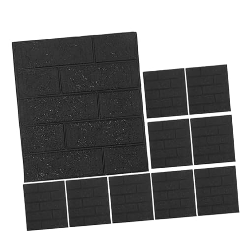 Homoyoyo 10 Stück Teiliges Wandpaneele Selbstklebend Schwarze Steinoptik Tapete Für Schlafzimmer Wohnzimmer Wasserdichte Wanddekoration Installieren Und Zuschneidbar Homoyoyo 10 Stück Teiliges Wandpaneele Selbstklebend Schwarze Steinoptik Tapete Für Schlafzimmer Wohnzimmer Wasserdichte Wanddekoration Installieren Und Zuschneidbar von Homoyoyo