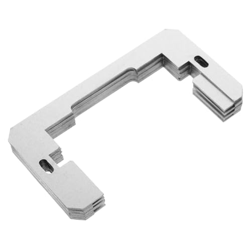 Homoyoyo 10 Stück Teiliges Wandplatten Abstandshalter zur Präzisen Ausrichtung Elektrischer Steckdosen Stabile Metall Wandplatten Nivellierplatten für Bündige Montage Einfache Installation von Homoyoyo