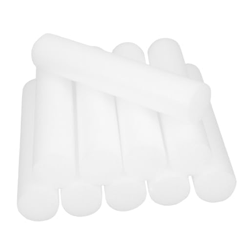 Homoyoyo 10 Stück Teiliges Weiße Schaumstoffstäbe Langlebige Polystyrol Perlenbaumwolle Stabile DIY-blumensteckstäbe für Blumenarrangements und Bastelprojekte von Homoyoyo