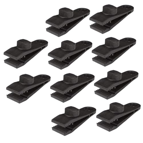 Homoyoyo 10 Stück Zeltclip Zeltmarkisenklemme Für Plane Stabile Befestigungsclips Zeltplanenclips Robuste Planenclips Robuster Planenclip Planenklemmen Robuste Zeltclips Nylon von Homoyoyo