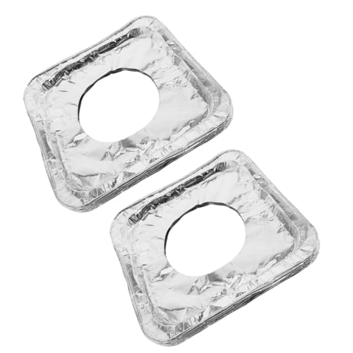 Homoyoyo 100 Stück Einweg Aluminiumfolie Brennerabdeckungen für Gasherde Verstellbare Ölbeständig Robuster Schutz für Gasherdbrenner Einfache Praktische Küchenherd Abdeckungen Homoyoyo 100 Stück Einweg Aluminiumfolie Brennerabdeckungen für Gasherde Verstellbare Ölbeständig Robuster Schutz für Gasherdbrenner Einfache Praktische Küchenherd Abdeckungen von Homoyoyo