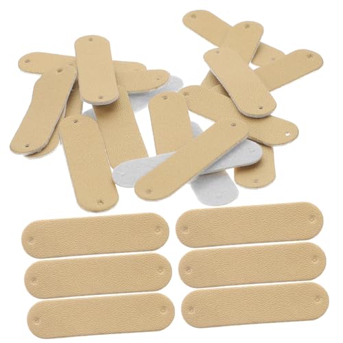 Homoyoyo 100 Stück PU Lederetiketten Gelb mit Löchern Handmade Labels zum Annähen für Stricksachen Häkelarbeiten Kleidung Taschen und DIY Bastelprojekte Homoyoyo 100 Stück PU Lederetiketten Gelb mit Löchern Handmade Labels zum Annähen für Stricksachen Häkelarbeiten Kleidung Taschen und DIY Bastelprojekte von Homoyoyo