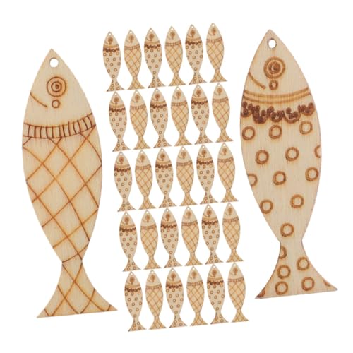 Homoyoyo 100 Stück Teiliges Holz Fischanhänger zum Bemalen Natürliche Holzfische für DIY Kinderbasteln Meeres Deko für Kindergarten Kreative Holzfischdeko für Meeresthema Homoyoyo 100 Stück Teiliges Holz Fischanhänger zum Bemalen Natürliche Holzfische für DIY Kinderbasteln Meeres Deko für Kindergarten Kreative Holzfischdeko für Meeresthema von Homoyoyo
