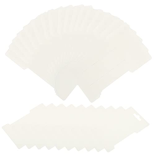 Homoyoyo 100Stücke Schmuck Displaykarten für Haarklammern Praktische Papierkarten mit Vorgestanzten Löchern zur Präsentation von Haarclips und Broschen für Schmuckständer von Homoyoyo