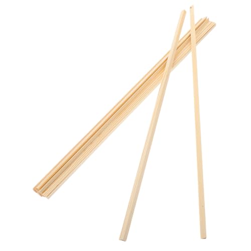 Homoyoyo 10stücke Holzstreifen Dreieckig Für Fenster Selbstklebende Leiste Für Fenstergitter Dekorative Fensterleisten Diy-bastelprojekt-zubehör von Homoyoyo