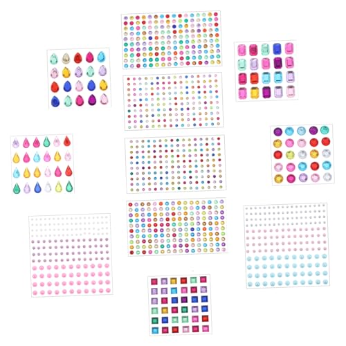 Homoyoyo 11blätter DIY Kristall Diamant Aufkleber Strass Aufkleber Juwelen Acryl Für Notizbücher Handys Vitrinen Homoyoyo 11blätter DIY Kristall Diamant Aufkleber Strass Aufkleber Juwelen Acryl Für Notizbücher Handys Vitrinen von Homoyoyo