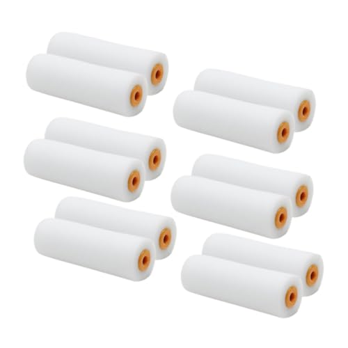Homoyoyo 12 Stück Schaumstoff farbroller Mini Lackierwalzen Hoher Dichte für Wände Decken Schränke Gleichmäßige Farbdeckung Wasserbasierte Farben Schnelles Markfreies Finish Einfache Homoyoyo 12 Stück Schaumstoff farbroller Mini Lackierwalzen Hoher Dichte für Wände Decken Schränke Gleichmäßige Farbdeckung Wasserbasierte Farben Schnelles Markfreies Finish Einfache von Homoyoyo