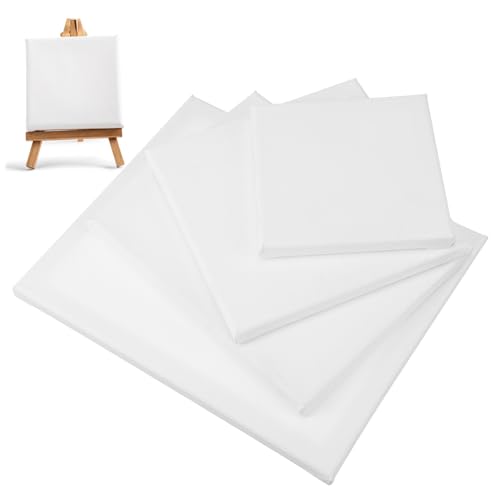 Homoyoyo 12 Stück Teiliges Mini leinwände aus Reiner Baumwolle Robuste Verzugsresistente Malpanele für Öl Aquarellfarben zum Skizzieren und Malen Unterwegs Homoyoyo 12 Stück Teiliges Mini leinwände aus Reiner Baumwolle Robuste Verzugsresistente Malpanele für Öl Aquarellfarben zum Skizzieren und Malen Unterwegs von Homoyoyo