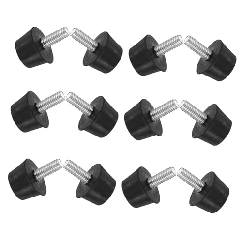Homoyoyo 12stücke Gummi-nivellierfüße Zum Einschrauben Für Möbel Verstellbare Füße Mit Gewinde Für Unebene Böden Tische Schränke Und Stühle rutschfeste Nivellierfüße Zum Ausrichten Und Stab Homoyoyo 12stücke Gummi-nivellierfüße Zum Einschrauben Für Möbel Verstellbare Füße Mit Gewinde Für Unebene Böden Tische Schränke Und Stühle rutschfeste Nivellierfüße Zum Ausrichten Und Stab von Homoyoyo