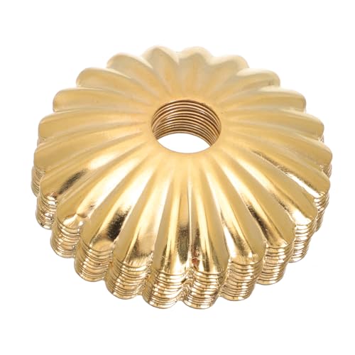 Homoyoyo 12 Stück Teiliges Sonnenblumen deckenlampen abdeckungen aus Rostfreiem Material Vintage Stil Bruchsicher Einfach zu Montieren Dekorative Lampenschirm basis für Pendelleuchten und Homoyoyo 12 Stück Teiliges Sonnenblumen deckenlampen abdeckungen aus Rostfreiem Material Vintage Stil Bruchsicher Einfach zu Montieren Dekorative Lampenschirm basis für Pendelleuchten und von Homoyoyo