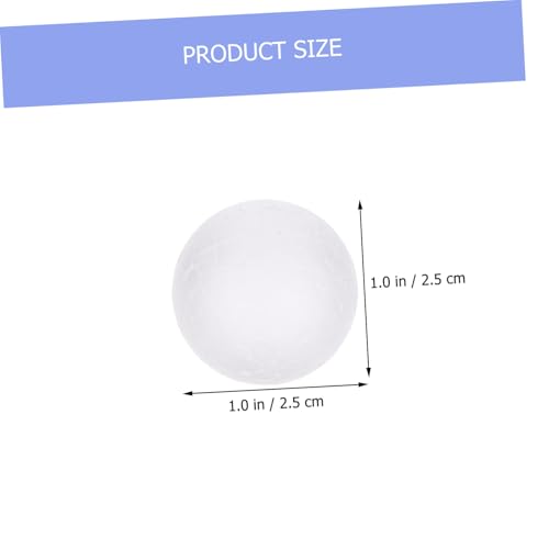 Homoyoyo 150 Stück Teiliges DIY Schaumstoffkugel Runde Styroporkugeln zum Basteln Glatte Oberfläche Ungiftig und Geruchlos für Partydekoration Malen und Kreative Handwerksprojekte Homoyoyo 150 Stück Teiliges DIY Schaumstoffkugel Runde Styroporkugeln zum Basteln Glatte Oberfläche Ungiftig und Geruchlos für Partydekoration Malen und Kreative Handwerksprojekte von Homoyoyo