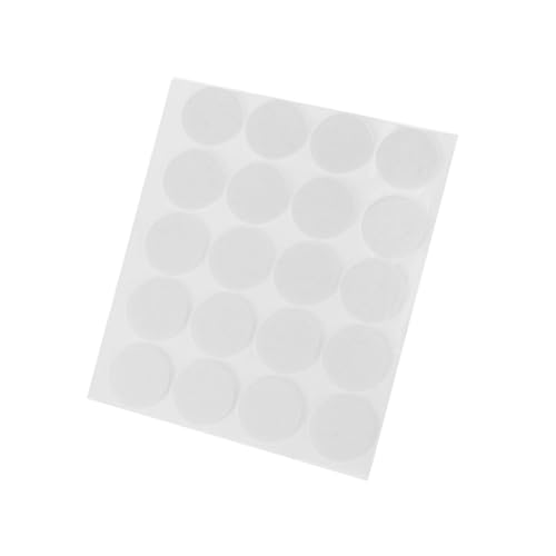 Homoyoyo 160 Stück Doppelseitige Weiße Schaumstoff Klebepads für Kerzendochte Hitzebeständig Stark Haftend Selbstklebend für DIY Kerzenhalter Basteln und Heimdekoration von Homoyoyo