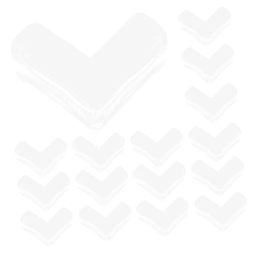 Homoyoyo 16stücke Eckenschutz Teilig Selbstklebende Transparente Kantenschutzpolster Für Möbel Sicherer Schutz Für Tisch Und Stuhl-Ecken Stoßdämpfend Und Kratzfest Für Kleinkinder von Homoyoyo