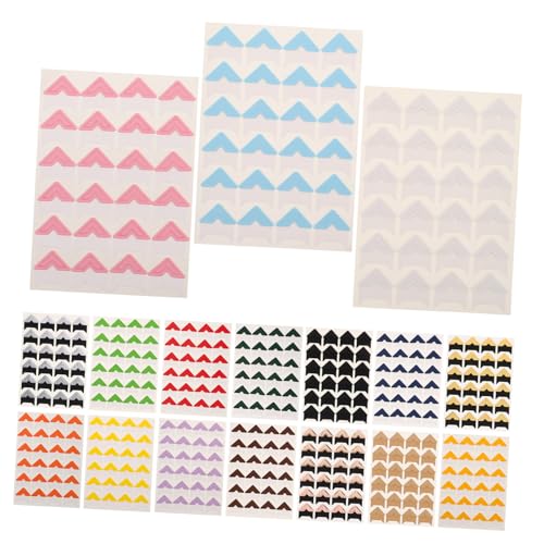 Homoyoyo 17 Blätter Selbstklebende Fotoecken in Farben Fotoecken Aufkleber für Scrapbooking Album Poster und DIY Projekte Einfach Anzubringen Schonend für Fotos Vielseitig Einsetzbar Homoyoyo 17 Blätter Selbstklebende Fotoecken in Farben Fotoecken Aufkleber für Scrapbooking Album Poster und DIY Projekte Einfach Anzubringen Schonend für Fotos Vielseitig Einsetzbar von Homoyoyo