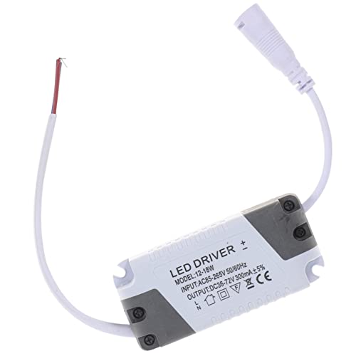 Homoyoyo 18W LED Treiber Dc Konstantspannung Geräuschloser Isolationsschutz für LED Deckenlampen Spotlights und von Homoyoyo