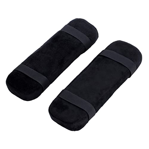 Homoyoyo 1Paar Bürostuhl Armlehnenpolster aus Memory rutschfeste Armstütze für Gaming Stühle Ergonomische Ellenbogenstütze zur Verbesserung Sitzhaltung Installieren von Homoyoyo