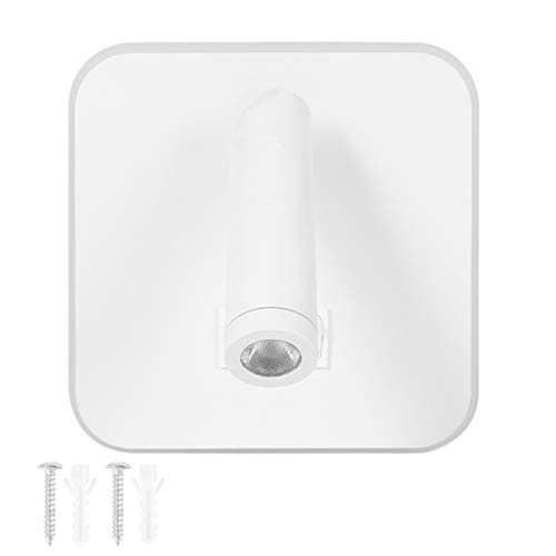 Homoyoyo 1Pc Acryl Moderne Wand Lampe Wand Lampe Mit Schmiedeeisen Aluminium Weiß Nachttisch Wand Lampe von Homoyoyo