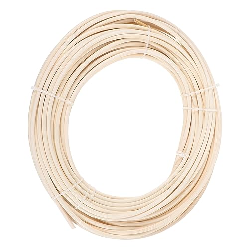 Homoyoyo 1rolle Rattan Geflecht-Material Für Möbel-reparaturen Hochwertiges Langlebiges Rattan Für Gartenmöbel Und Bastelprojekte Runde Form Für Stühle Und Körbe von Homoyoyo