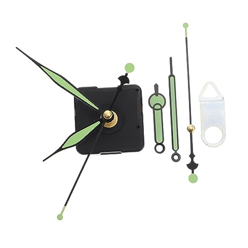 Homoyoyo 1satz DIY Wanduhr Mechanismus Mit Nachtleuchtenden Zeigern Geräuschloses Uhrwerk Für Kreative Uhrgestaltungen Reparatur Und Bastelprojekte Quarz-uhrwerk von Homoyoyo