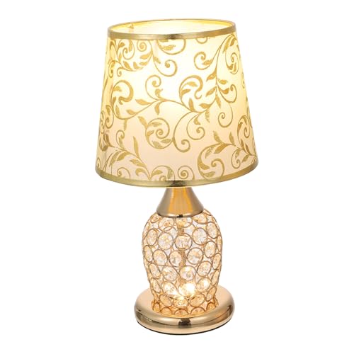 Homoyoyo 1Satz Romantische Nachttischlampe Multifunktionale Tischlampe im Modernen Design mit Eu Stecker für Schlafzimmer und Schreibtisch Glühbirne Kompakte von Homoyoyo