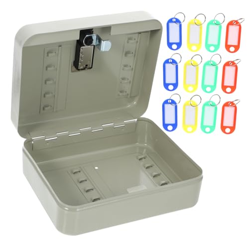 Homoyoyo 1Satz Schlüsselspeicherbox Zur Wandmontage Schlüsselmanagementkasten Mit Haken Sicherer Schlüsselschutz Kompakte Weißer Tastenkasten Für Auto Homoyoyo 1Satz Schlüsselspeicherbox Zur Wandmontage Schlüsselmanagementkasten Mit Haken Sicherer Schlüsselschutz Kompakte Weißer Tastenkasten Für Auto von Homoyoyo