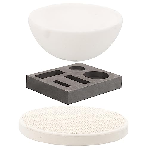 Homoyoyo Graphitform Schmelzform Set Für Metall Schmelzen Tragbar Langlebig Verschleißfest Praktisch Für Gold Silber Gießen Werkzeug Tiegel Schmelzschale Barrenform Experimente Homoyoyo Graphitform Schmelzform Set Für Metall Schmelzen Tragbar Langlebig Verschleißfest Praktisch Für Gold Silber Gießen Werkzeug Tiegel Schmelzschale Barrenform Experimente von Homoyoyo